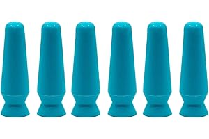 DMV Scleral Cup Lens Inserter Pack of 6, Ventless Contacts Inserter Tool for Scleral Lenses, Hard Contact Lenses, and Prosthetic Eyes, Applies Contacts Safely, Comfortably & Hygienically