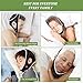Snoring Solution Stop Snoring Chin Strap, Anti Snoring Chin Strap Snore Reduction Adjustable Snore Relief Chin Strap (Black)