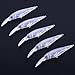 Aorace 20pcs/lot 11.2cm 9g Unpainted Minnow Baits Fishing Lure Body Minnow Blank Rattling Baits