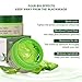 LuckyFine Aloe Vera Peel Off Facial Mask – Blackhead Removal – Purifying Deep Cleansing – Acne Treatment – Oil Control – Facial Moisturizing – Face Whitening – Soothing & Moisture Skinthumb 2