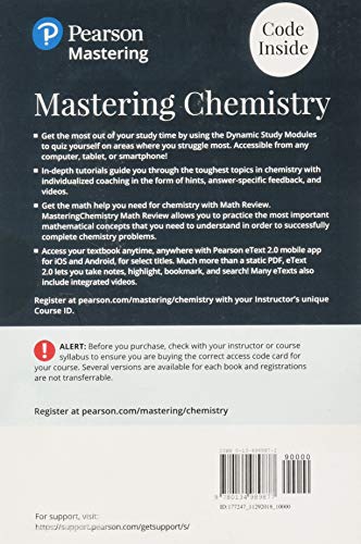 Mastering Chemistry with Pearson eText -- Standalone Access Card -- for Chemistry: A Molecular Appro - //medicalbooks.filipinodoctors.org