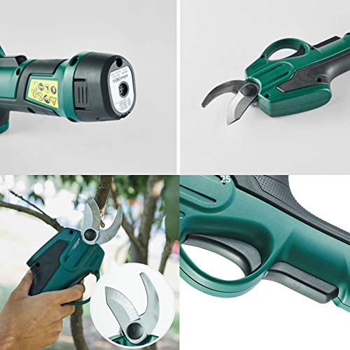 GREYK Professionelle schnurlose elektrische Astschere 7,2 V wiederaufladbare Astschere 25 mm (1 Zoll) Schnittdurchmesser… – Bild 8