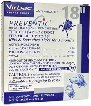 Preventic flea collar Clearance