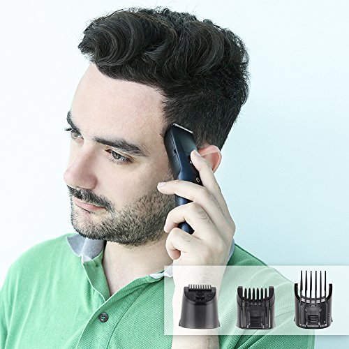 ELEHOT Hair Clipper Trimmer 5 in 1 Multifunctional Beard Grooming&Trimmer Kit with LCD Display, Titanium Blade and Replaceable Electric Shaver &Trimmer Heads for Men