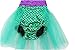 Wennikids Baby Girls Sequins Mermaid Bodysuit Romper Jumpsuit Summer Sunsuit Outfits Large Purple/Green