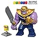 PETON Thanos Avengers Super Heroes Mini Figures Building Blocks Set - Thanos Infinity Wars Super Hero Minifigures Set with Accessories - Action Figures Toy Kids Gift