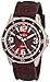XOXO Women's XO8050 Brown Strap with Brown Bezel Analog Watch
