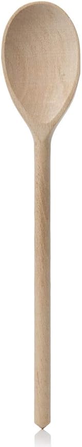 Tradeco Direct 6pc Beechwood Spoons & Spatulas Set 10" & 12" Cooking Utensils view 2