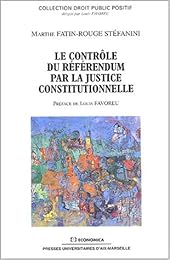 Le  contrôle du référendum par la justice constitutionnelle