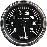 Amazon Com Stewart Warner Manual Tachometer Sports Amp Outdoors