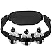 Hydration Running Belt for Top Athletes, Can Fit iPhone 7, iPhone 6S, Galaxy Note 7. Bonus: 3x 6oz Water Bottles. w/35 up to 44 inches Adjustable Waist