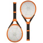 Aspectek l Rechargeable l Electronic Fly Swatter | Killer. Handheld | Fly Zapper | Detachable Flash Light, 2 pack