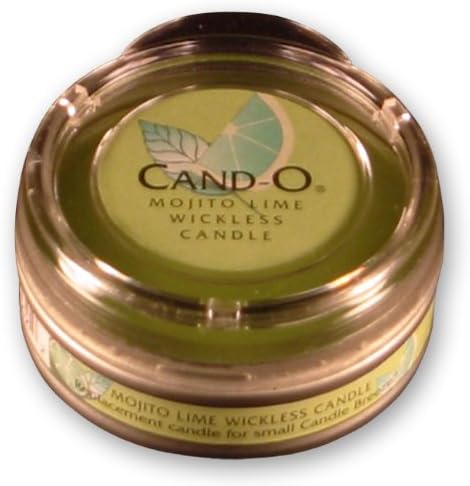 Candle Breeze Cand-o Mojito Lime Flameless Scented Candle, Small