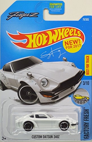 Hot Wheels 2017 Factor Fresh Fugu Z Custom Datsun 240Z 76/365, White