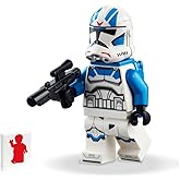 LEGO Star Wars The Clone Wars Minifigure - 501st Legion Jet Trooper with Blaster (75280)