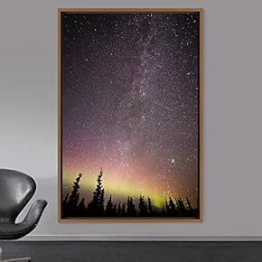 signwin Framed Canvas Sky of Stars Astronomy &...