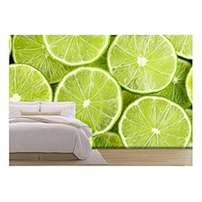 Lemon. - Removable Wall Mural | Self-Adhesive Large Wallpaper - 66x96 inches