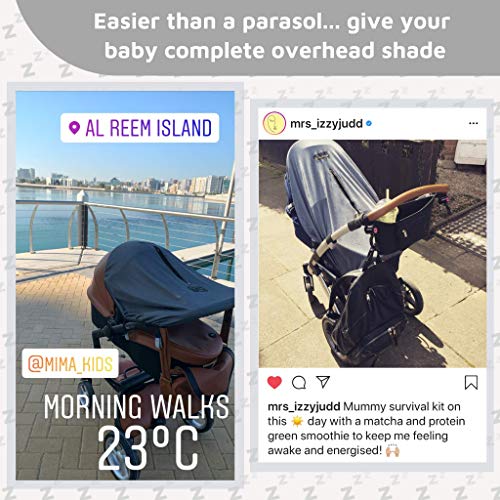 blackout stroller cover