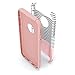 BENTOBEN iPhone 6 Cases, iPhone 6S Case, 2 Piece Super Slim iPhone 6 Covers Hard Shell Soft TPU Dual Layer Shockproof Bumper Chevron Wave Hybrid Protective Covers for iPhone 6 6S 4.7 Inch, Rose Gold