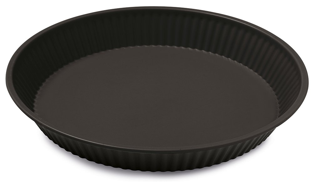 Guardini Gardenia Quiche Tin, Steel, Black