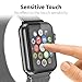 Orzly® - InvisiCase for Apple Watch (42mm) - 100% Clear Protective Shell for Full Screen & Side Cover for use with The Apple Watch (for 42mm Model of All 2015 Versions - Basic/Sport/Edition)