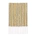 Quotidian Gold Glitter Rhinestone Paper Bling Sticks 6