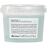 Davines MINU Conditioner, Protect And Condition Color Treated Hair, Add Shine And Detangle