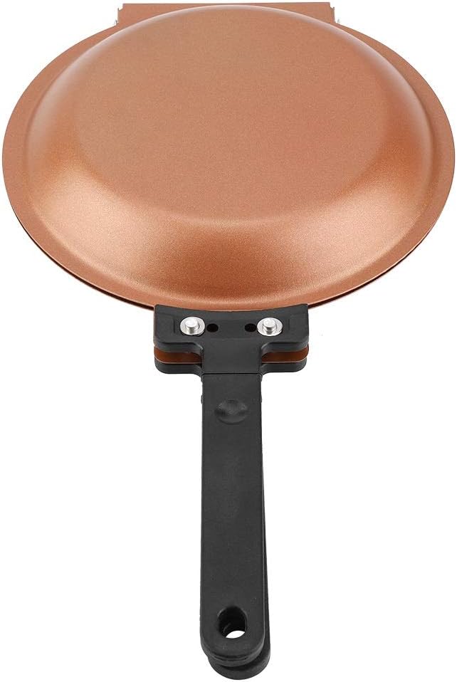 DGTRHTED Frying Pan - Double Side Non-stick Flip Frying Pan Fried Egg Pancake Maker Household Kitchen Cookware