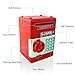 Safe Coin Bank For Kids - Authentic ATM Money Saver Keeps Cash, Toys, and Jewelry Inside Safe Inside - Auto Insert Bills and Electronic Password - Cool Piggy Bank Makes A Great Birthday Gift