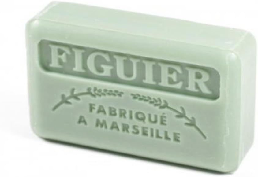 Authentic SAVON DE MARSEILLE French Soap FIG TREE (Figuer) Made in France 125 g