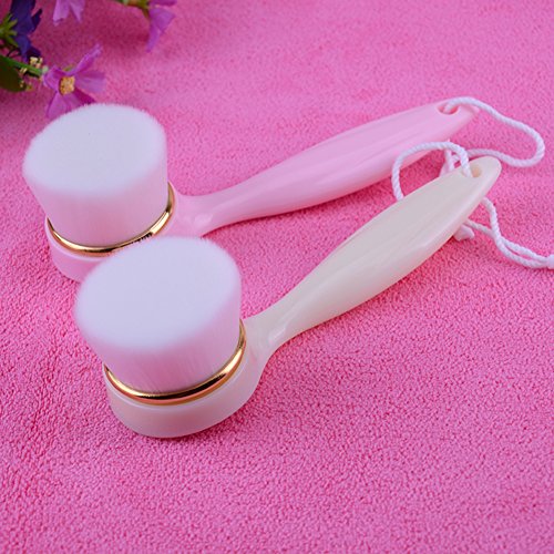 Gracefulvara Fiber Soft Facial Brush Deep Pore Cleansing Brush with Long Handle - Thumbnail 2
