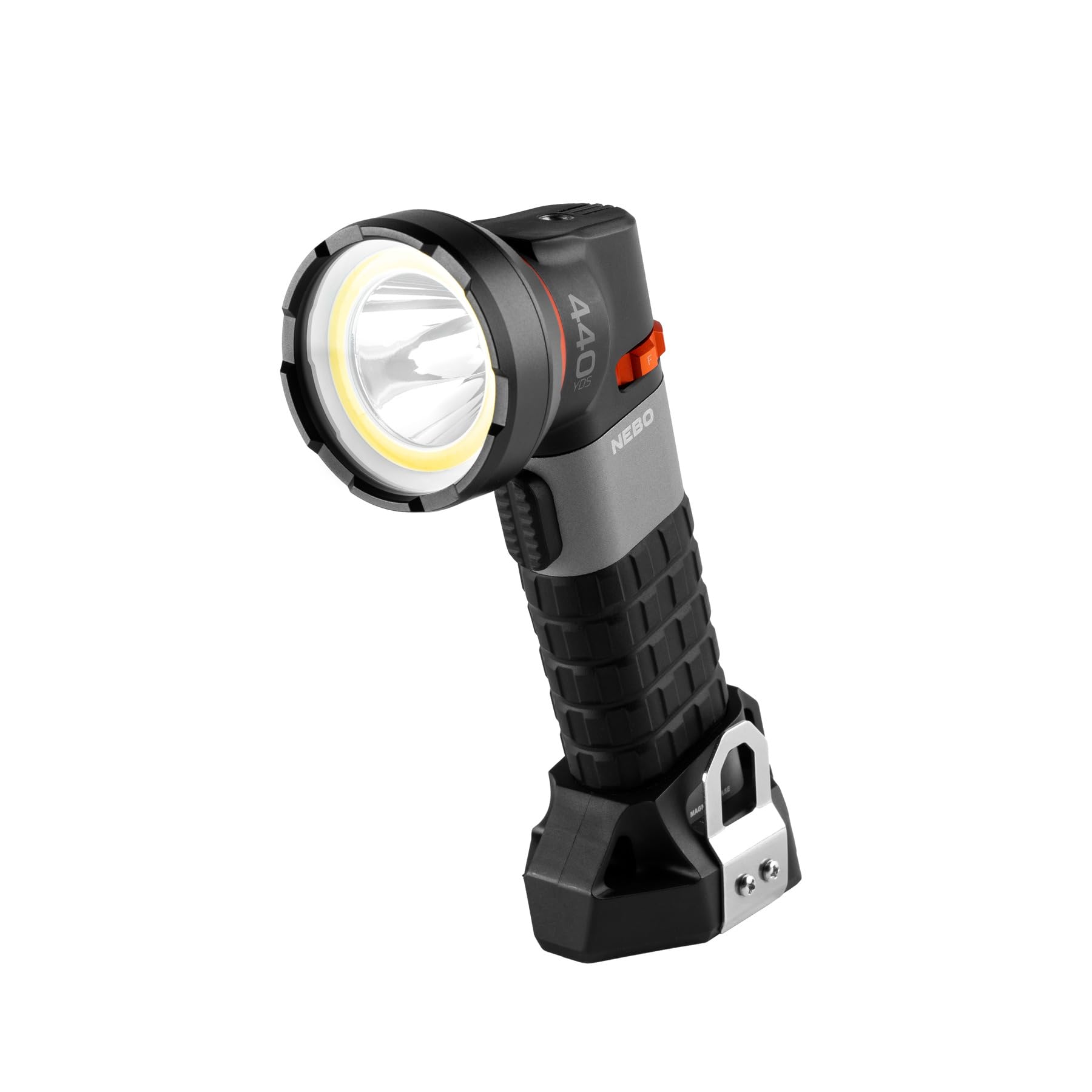 NEBO Luxtreme SL25 Spotlight - Rechargeable Torch with Long 1/4 Mile Beam Distance - Flashlight with USB Charging Cable Included