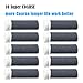 Super Coarse Micro Mineral Replacement Rollers Compatible with Emjoi Micro-Pedi Callous Remover (10PACK G)