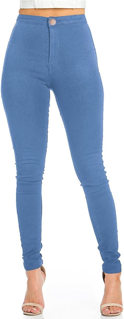 JYONEHigh Waist Jeans Women Super Stretch Long Jeans for Women