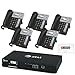 AT&T SB35025 Syn248 Corded Deskset Phone System (5) & AT&T SB35010 Syn248 Analog Gateway 4-Line Landline Telephone