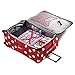 American Tourister Disney Softside Luggage with Spinner Wheels, Minnie Mouse Polka Dot, Checked-Large 28-Inch
