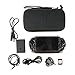 Khanka All-in-one Double Compartment Hard Carry Travel Case Bag For Sony Psvita PS Vita 1000 and PSVita Slim (PSV 2000)/PSP PlayStation 3000 Video Console. Mesh Pocket for Charger cable/Game Cardsthumb 4