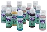 Mayco Stroke & Coat Wonderglaze Non-Toxic Glaze Set - B, 2 oz Bottle, Assorted Color, Set of 12