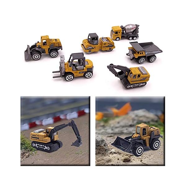 Kid-Diecast-Metal-Cars-Engineering-Vehicles-SetConstruction-Toys-for-Boys-3-Year-Olds-Sand-Pit-Play-6pcs-Set Kid Diecast Metal Cars Engineering Vehicles Set,Construction Toys for Boys 3 Year Olds Sand Pit Play (6pcs Set)