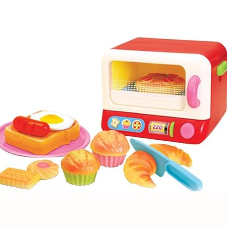 MSNDIAN Tostador Infantil, Horno de microondas simulado, el ...