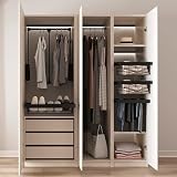 Emuca Wardrobe Round Hanging Rail Kit Ø28mm 750mm Moka Aluminium Zamak Pack of 2 view 4