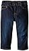 Wrangler Authentics Boys’ Relaxed Straight Jean, blackened blue, 5T