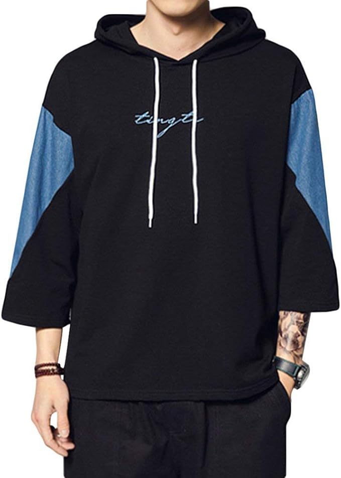 Amazon メンズ Tシャツ パーカー 春夏着服 大きいサイズ 面白い 快適