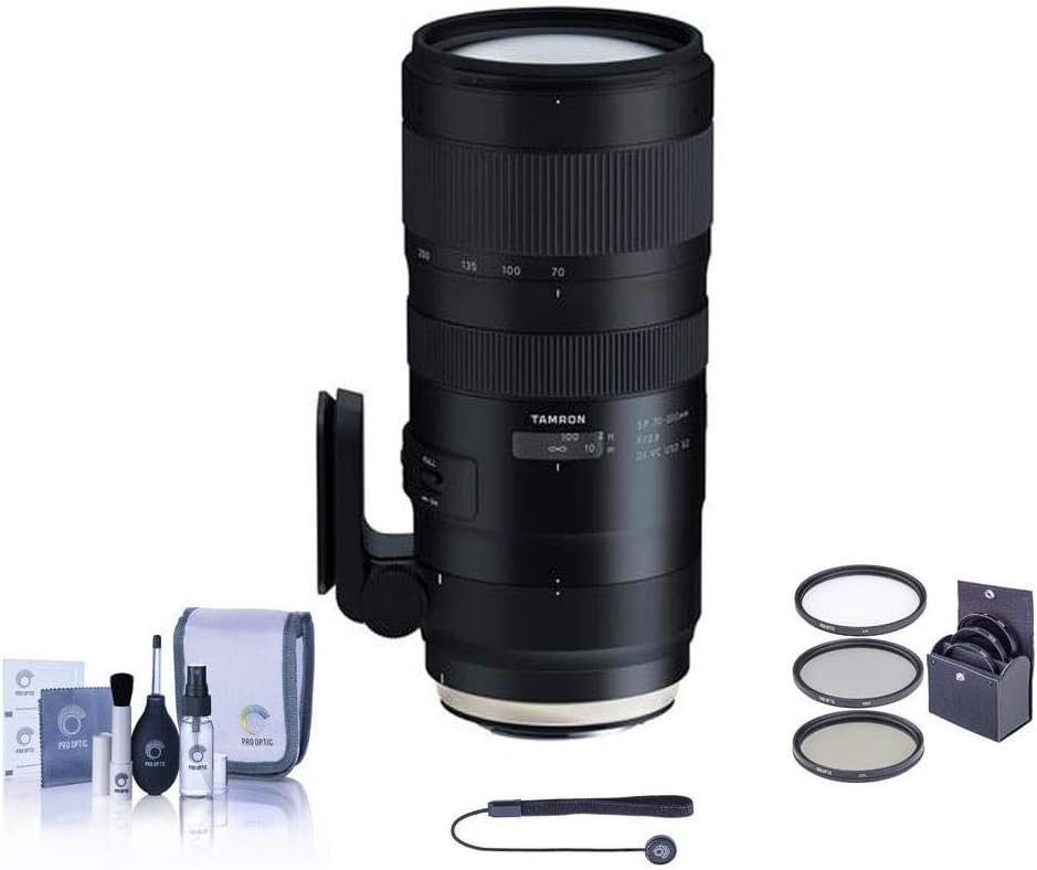 Amazon Com Tamron 70 0mm F 2 8 Di Vc Usd G2 Lens For Nikon Dslrs Usa Bundle With 77mm Filter Kit Cleaning Kit Capleash Ii Camera Photo