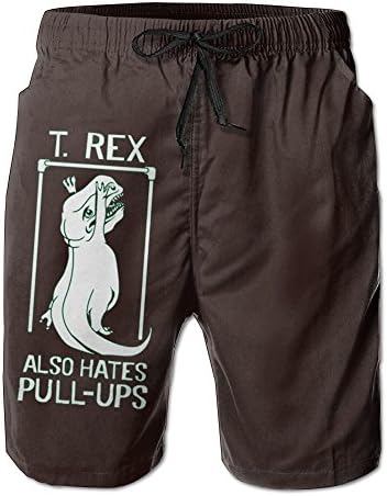 T Rex Also Hate Pull Ups Mens Board Shorts Marina Core Basic Surf Pants