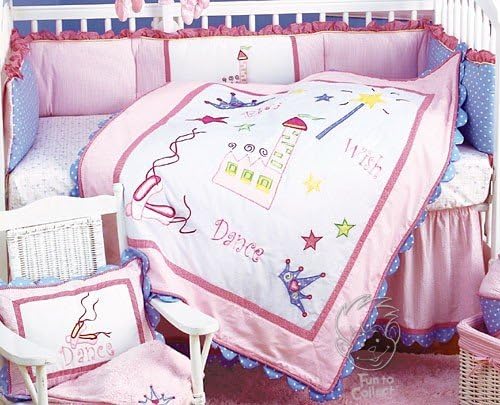 Kimberly Grant Wish Play Dance 4 Piece Crib Bedding Set