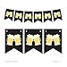 Andaz Press Hanging Pennant Party Banner with String, Beer Mugs Cheers!, 9-Feet, 1-Set, Decor Paper Decorations, Includes String, Retirement, Bachelor's Party, 21st Birthday Decor
