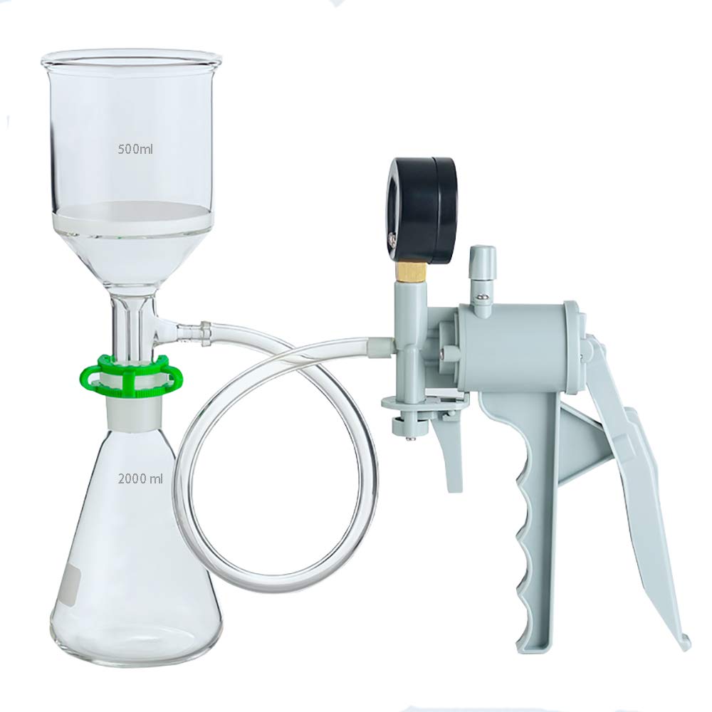 mxbaoheng 2000 ml, 24/40, laboratorio cristalería kit cristal ventosa Kit de filtración, embudo mxbaoheng 2000 ml, 24/40, laboratorio cristalería kit cristal ventosa Kit de filtración, embudo