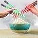 Chop Sabers Light Up LightSaber Chopsticks, 1 Pair, Yellow