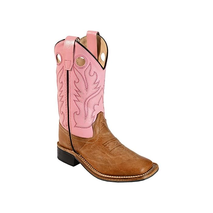 Buy Old West Girls' Cowgirl Boot Square 